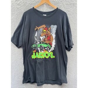VINTAGE Jackyl Shirt Mens Extra Large Black Yea Dawg